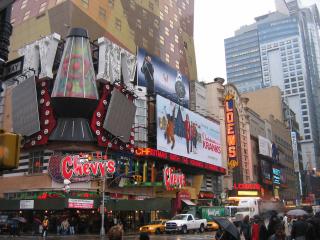 New York: Blick auf den Times Square
