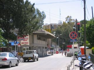 Zypern: Grenze in Lefkosia (tuerkische Seite)