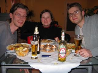 Berlin: Essen bei Corinna und Stefan