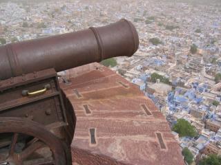 Jodhpur: Blick vom Fort auf die