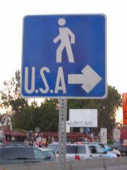 U.S.A. bitte nach rechts gehen...